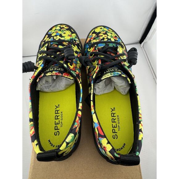 Sperry Women's Crest Vibe Floral Tokyo Sneakers Shoes Size 5.5M Memory Foam W/BX - Picture 10 of 10